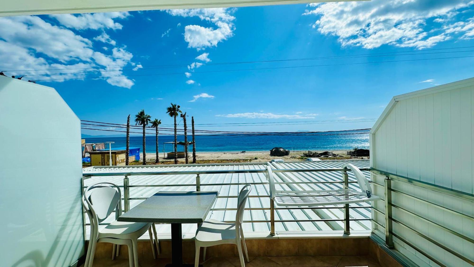 Vangjelis Hotel Himare Exteriör bild